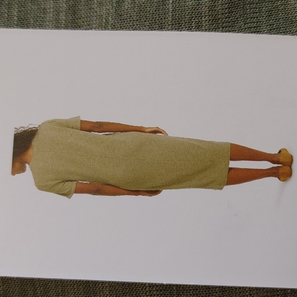 Jessica Simpson green straight dress size L - Picture 7 of 8